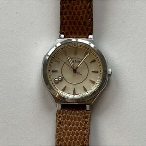 Paul Smith Brown Leather Strap Watch, made in Japan